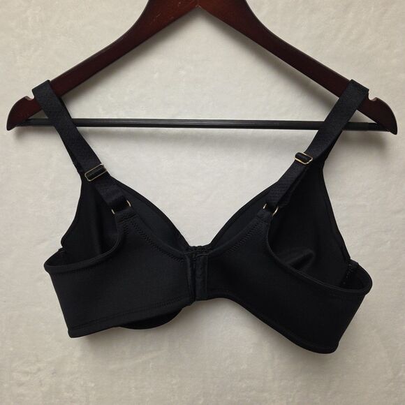 Lot of 2 Vanity Fair Bra 40D Black No Pad Wired 76080 Tan Light Pad Wired 75204 - Picture 10 of 16